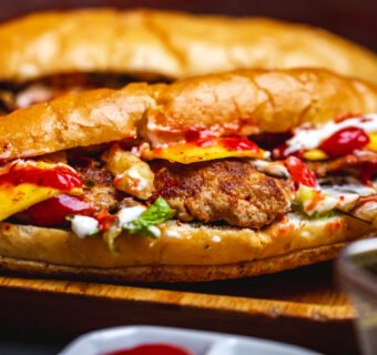 Fried chicken sandwich